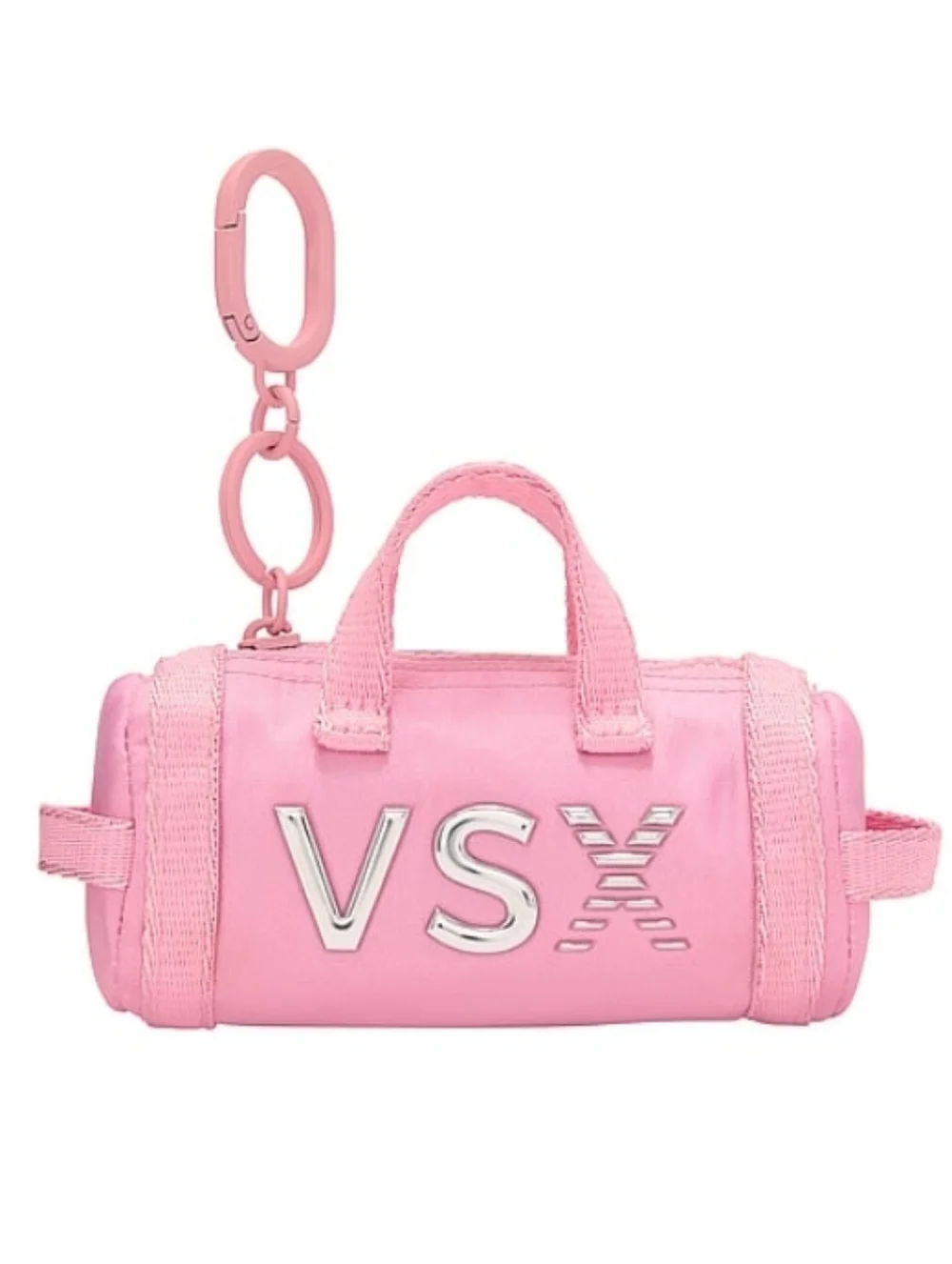 Victoria's Secret VSX Micro Duffle Bag Charm Keychain Pink NEW SOLD OUT Msrp $30 - Picture 1 of 7
